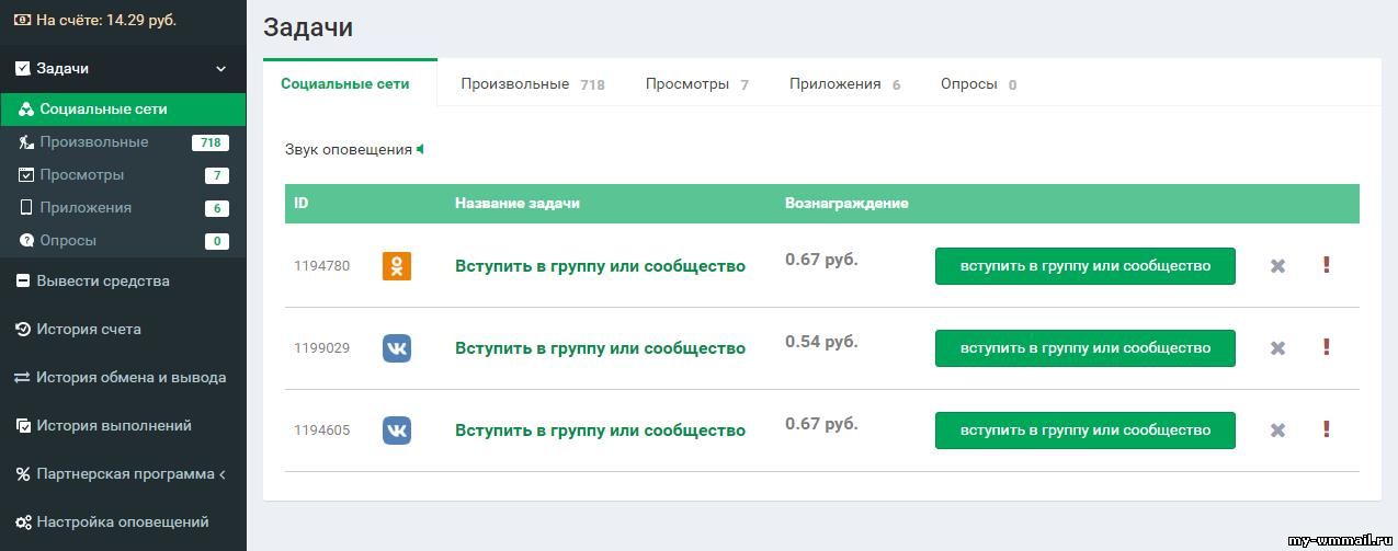 заработок в CashBox