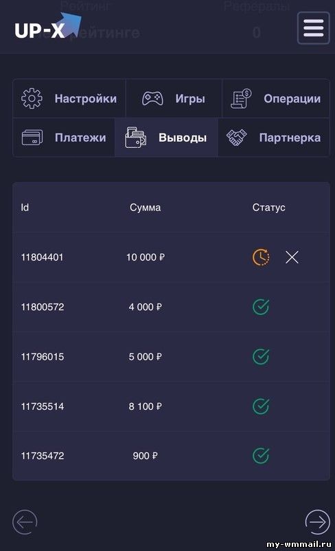 UP X рабочее зеркало и обзор казино