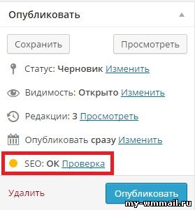 Написание статей для сайта WordPress и публикация