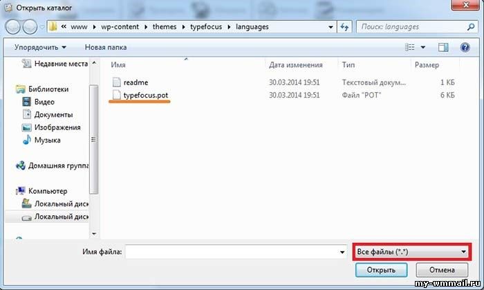 Как переводить шаблоны WordPress на другой язык ?
