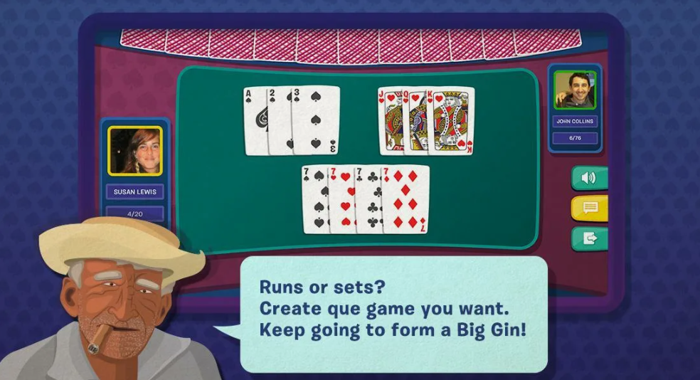 Карточная игра Gin Rummy (Джин Рамми) - правила, где и как играть онлайн