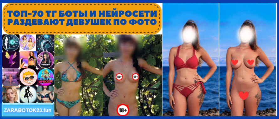 Лучшие сайты и боты для раздевания девушек по фото