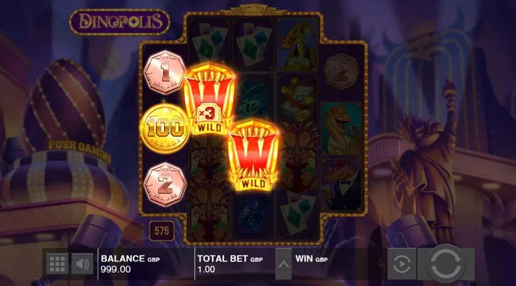 Игровой автомат Dinopolis