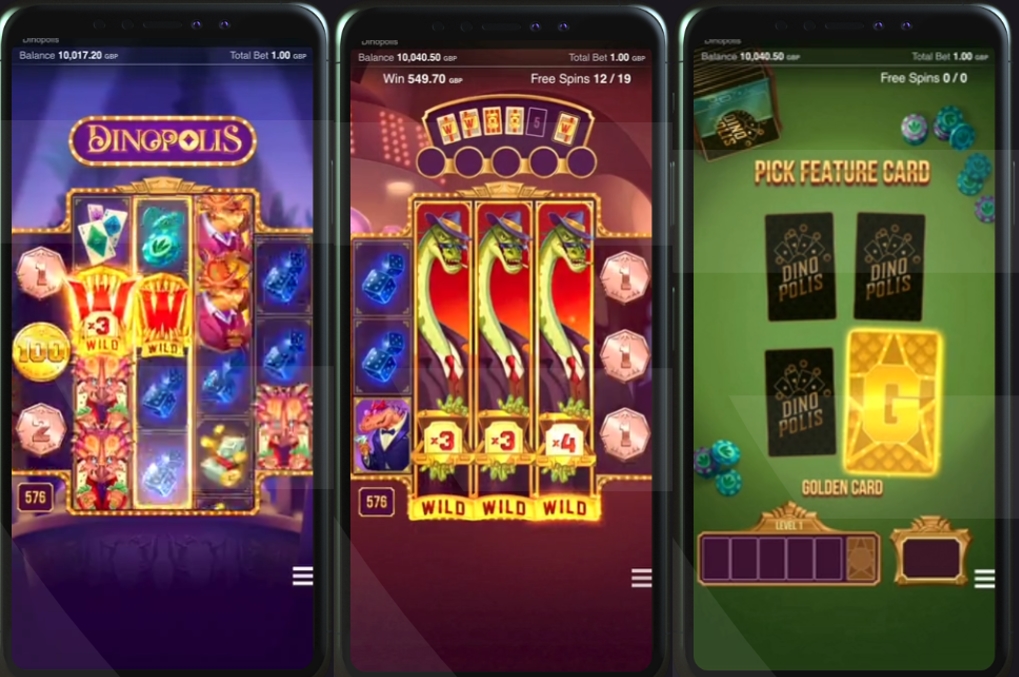 Игровой автомат Dinopolis