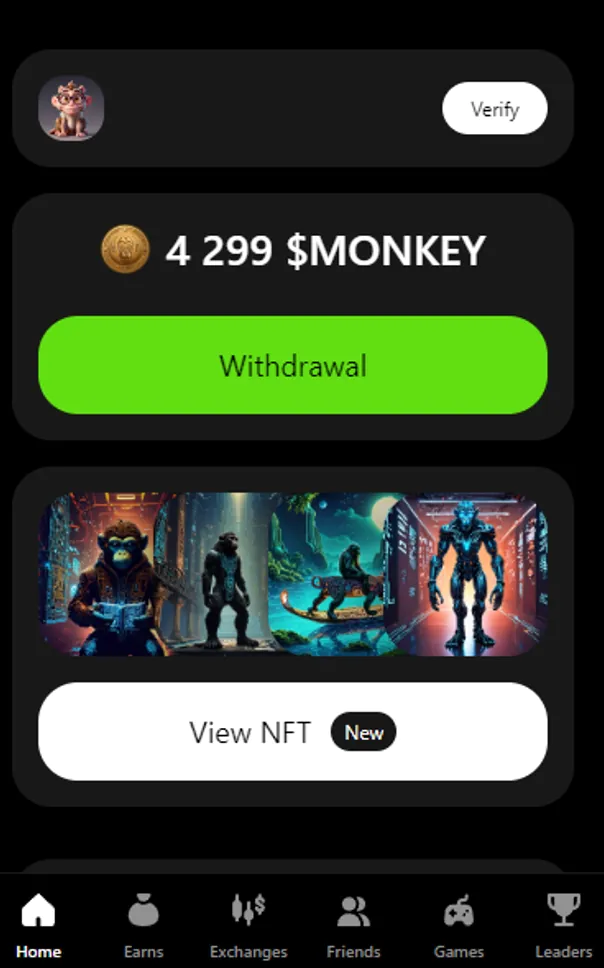 Monkey тапалка